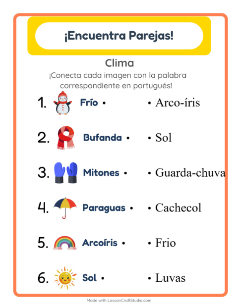 Une imágenes y palabras en portugués – El Tiempo