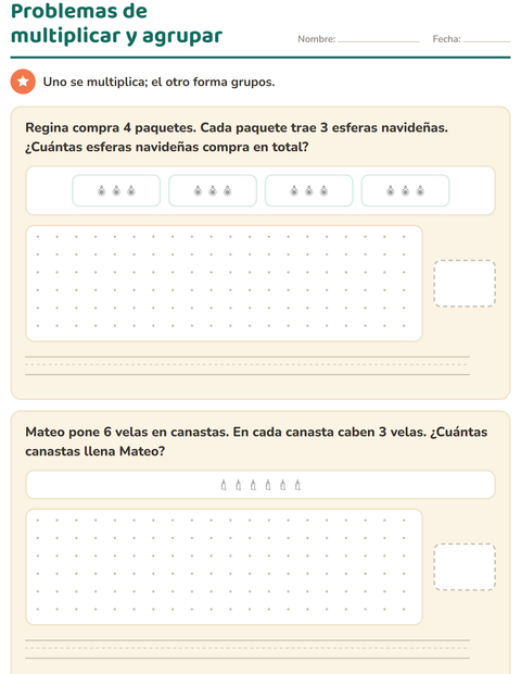 Vista previa de la hoja de Problemas de suma y resta con Navidad B&N para grado 3