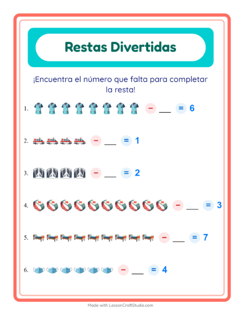 Resta con Hospital