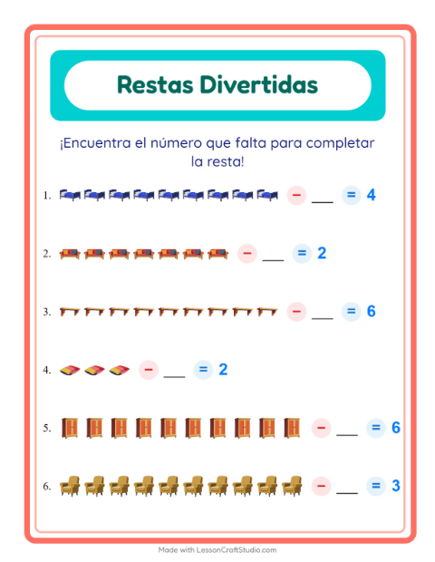 Resta con Muebles