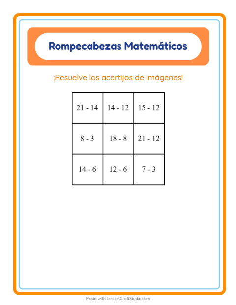 Rompecabezas con Árboles (hasta 100)