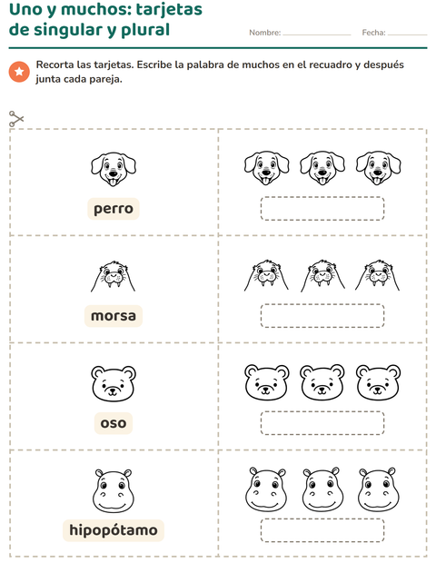 Vista previa de la hoja de Tarjetas de dibujo y palabra con Caras BN para jardín infantil