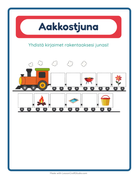 Aakkosjuna – Kesä