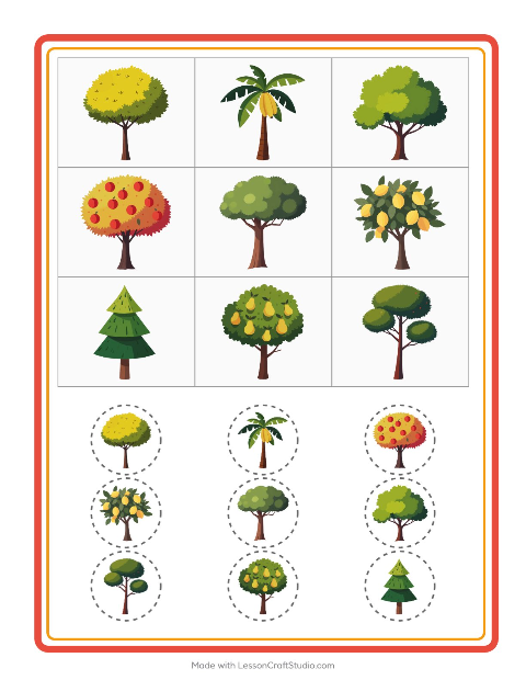 Kuvabingo – Puut