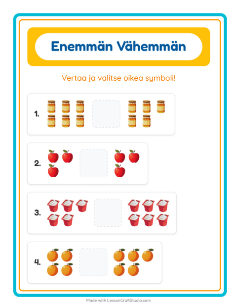 Enemmän vai vähemmän – Aamiainen