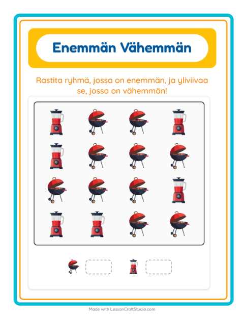 Enemmän vai vähemmän – Kodin ympärillä