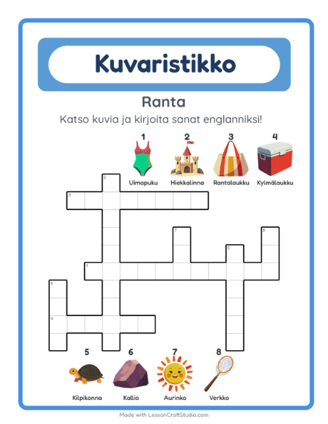 Englannin kuvaristikko – Ranta