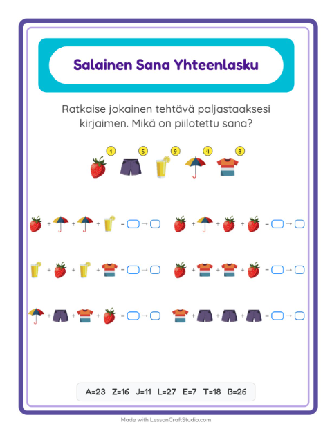 Salasana – Kesä
