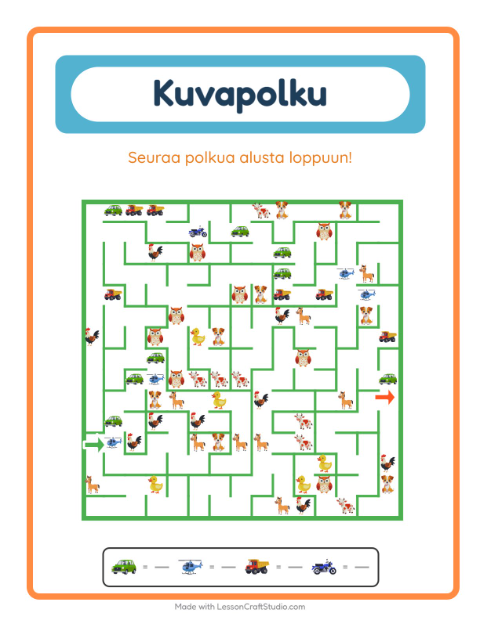 Kuvalabyrintti – Ajoneuvot