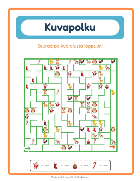 Kuvalabyrintti – Joulu