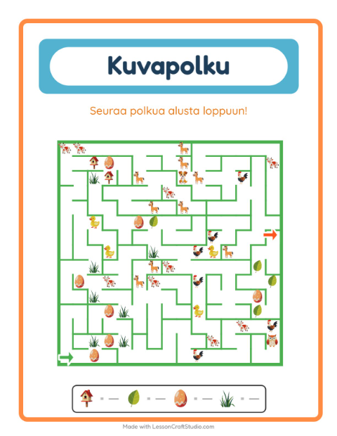 Kuvalabyrintti – Kevät