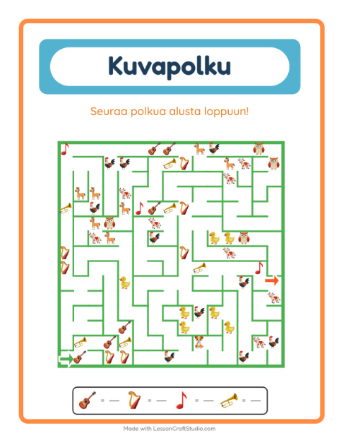 Kuvalabyrintti – Musiikki