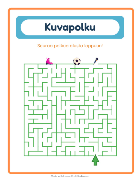 Kuvapolku – Aktiviteetit