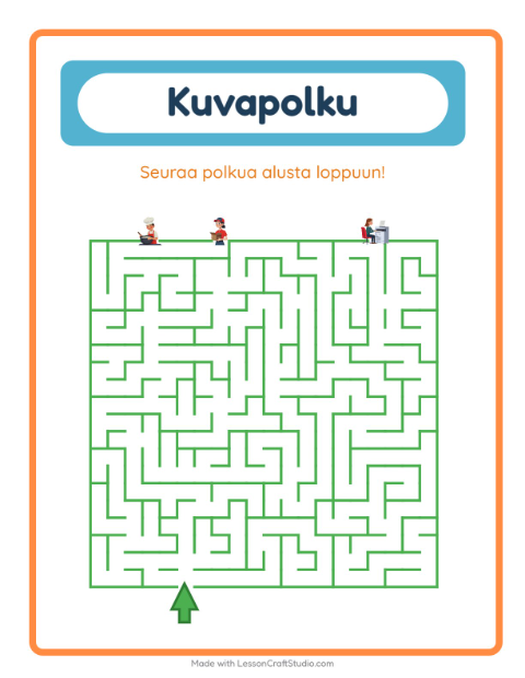 Kuvapolku – Ammatit