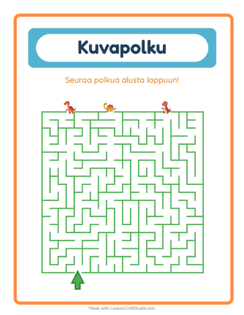 Kuvapolku – Dinosaurukset