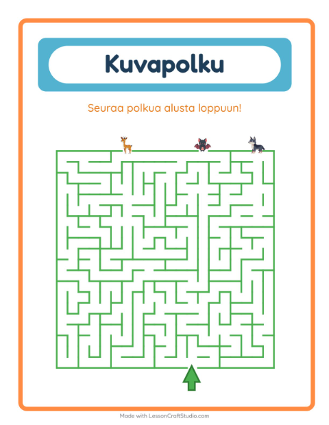 Kuvapolku – Eläimet