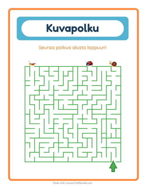 Kuvapolku – Hyönteiset ja ötökät