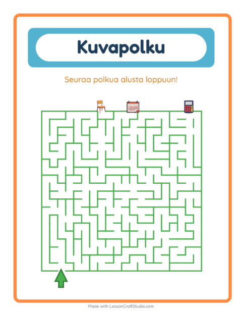 Kuvapolku – Luokkahuone