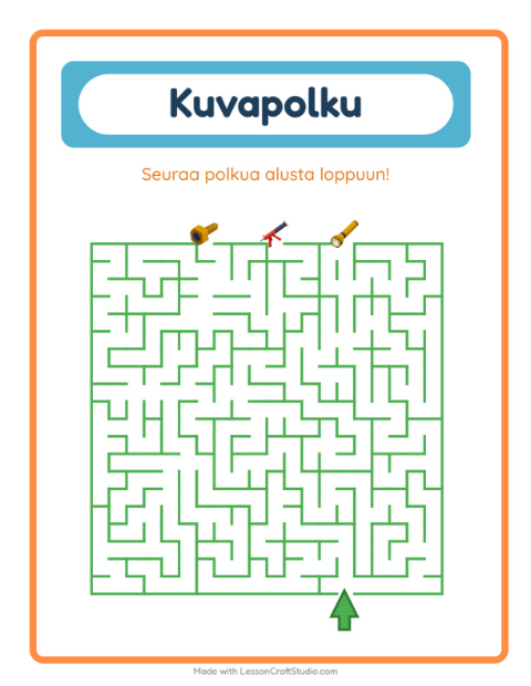 Kuvapolku – Työkalut