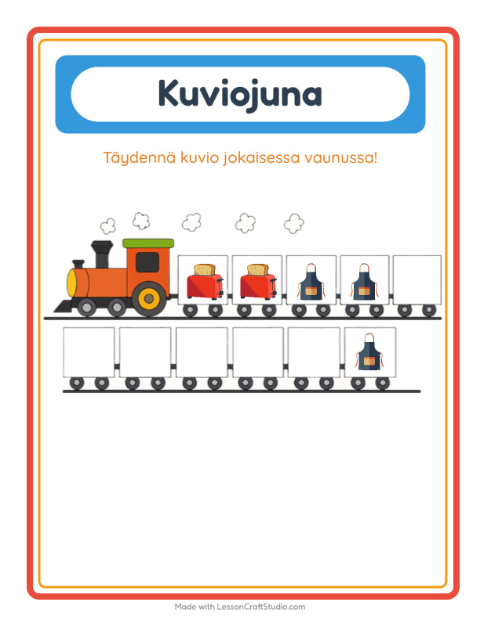 AABB-kuvio – Keittiövälineet