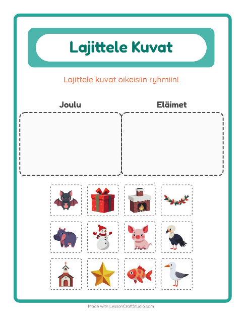 Lajittele kuvat: Joulu ja Eläimet