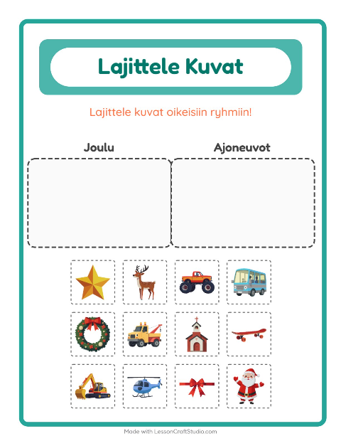Lajittele kuvat: Joulu ja Ajoneuvot