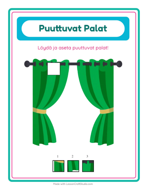 Puuttuvat palat – Huonekalut