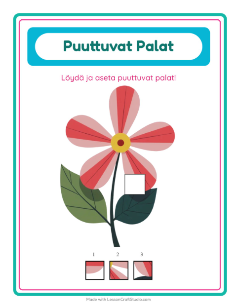 Puuttuvat palat – Kukat