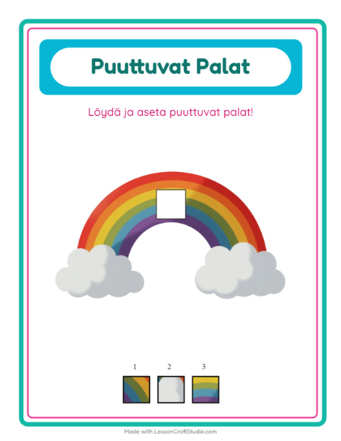 Puuttuvat palat – Pääsiäinen