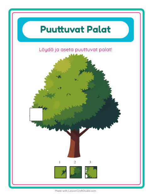 Puuttuvat palat – Puut