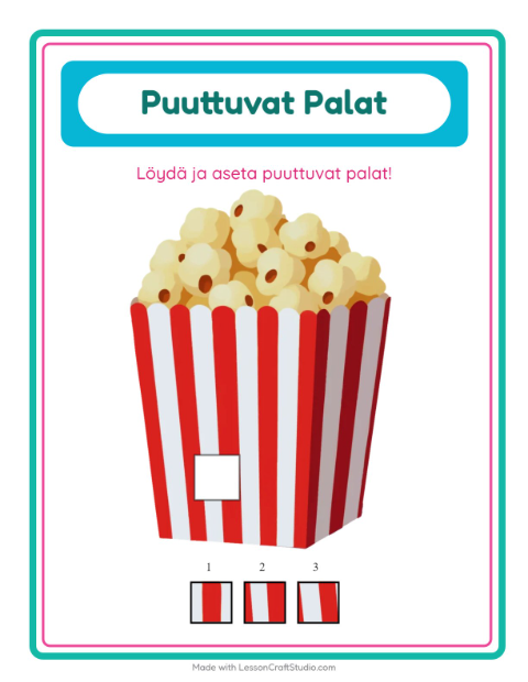 Puuttuvat palat – Ruokakaupassa