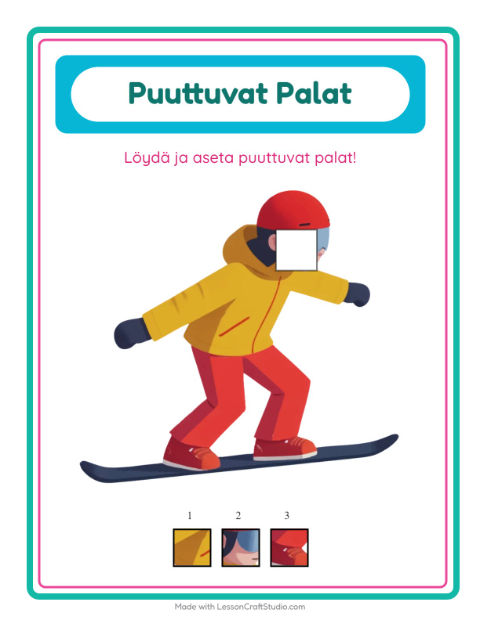Puuttuvat palat – Talvi