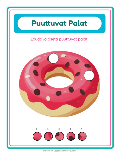Kaksi puuttuvaa palaa – Aamiainen