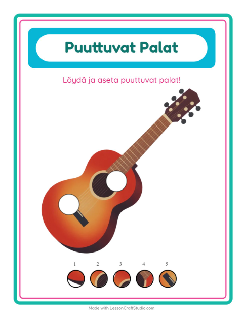 Kaksi puuttuvaa palaa – Musiikki