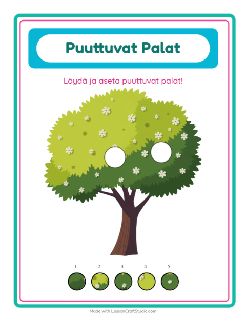 Kaksi puuttuvaa palaa – Puut