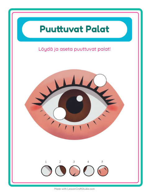 Kaksi puuttuvaa palaa – Ruumiinosat