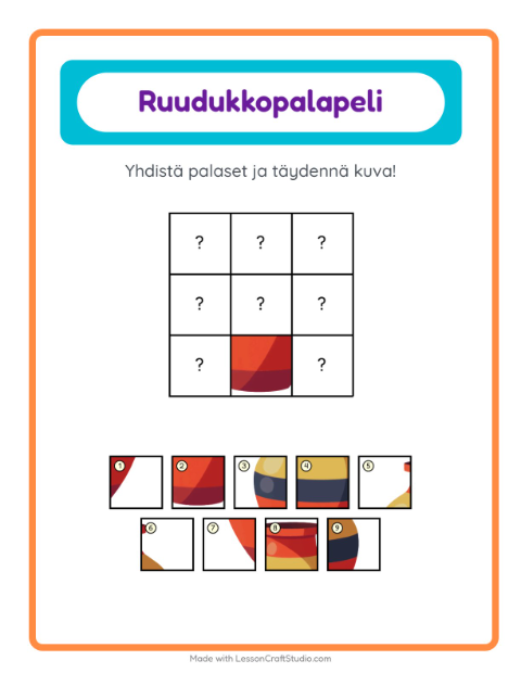 Ruudukkoyhdistys – Aktiviteetit