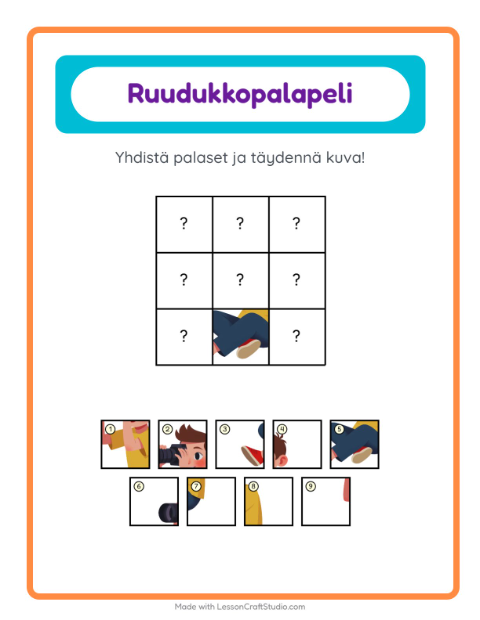 Ruudukkoyhdistys – Ammatit