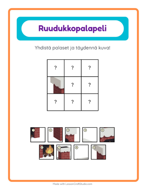 Ruudukkoyhdistys – Joulu