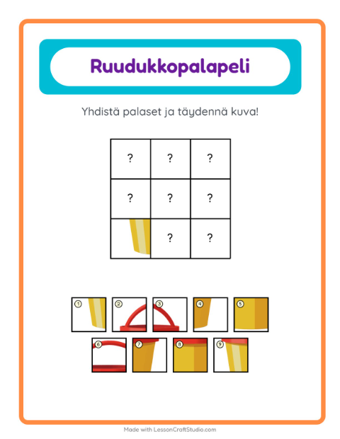 Ruudukkoyhdistys – Kesä