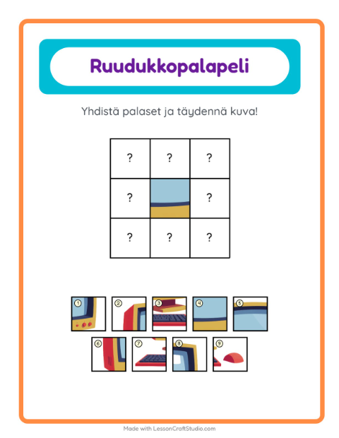 Ruudukkoyhdistys – Kodin ympärillä