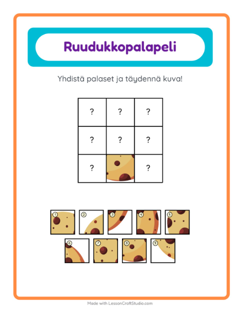 Ruudukkoyhdistys – Leipomo