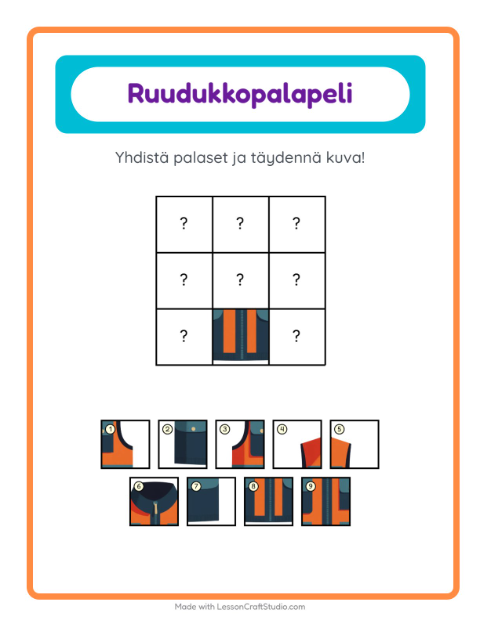 Ruudukkoyhdistys – Leirielämä