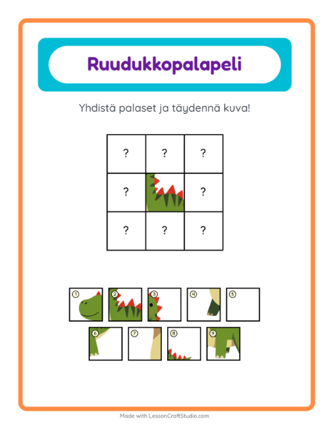 Ruudukkoyhdistys – Lelut
