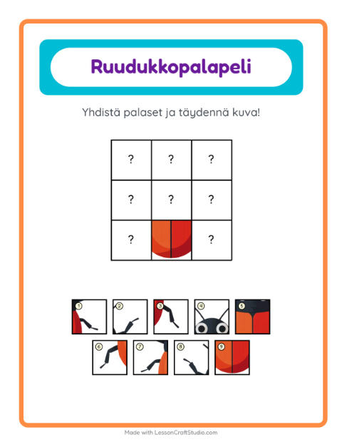 Ruudukkoyhdistys – Lentävät asiat