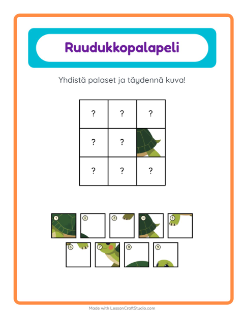 Ruudukkoyhdistys – Matelijat ja sammakkoeläimet