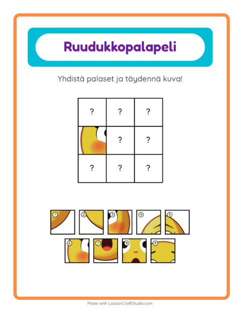 Ruudukkoyhdistys – Tunteet