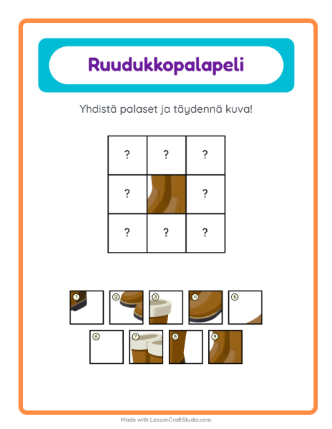 Ruudukkoyhdistys – Vaatteet