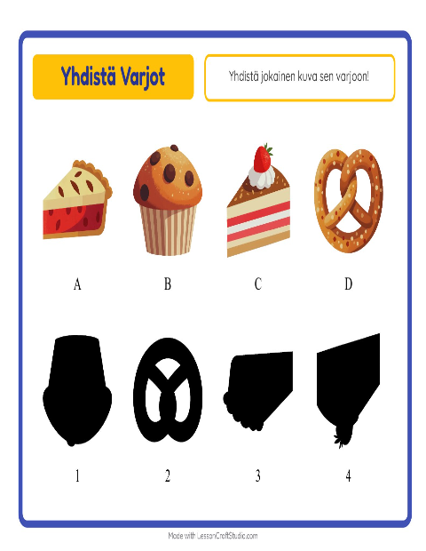 Etsi varjo – Leipomo