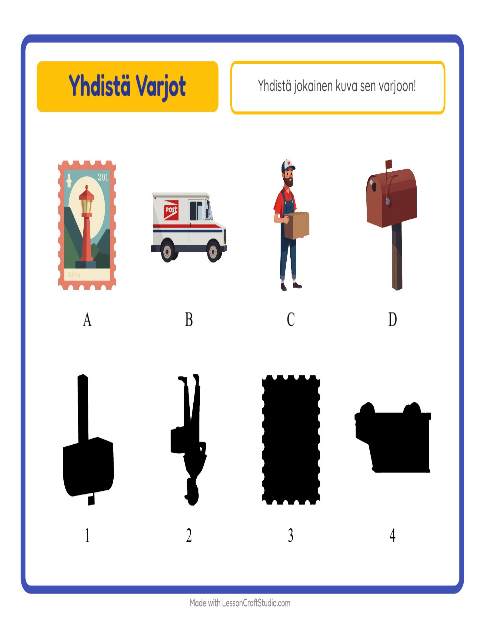Etsi varjo – Postitoimisto